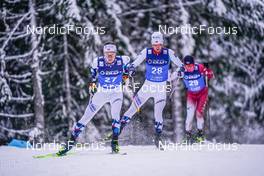 04.12.2022, Lillehammer, Norway (NOR): Kasper Moen Flatla (NOR) - FIS world cup nordic combined men, individual gundersen HS140/10km, Lillehammer (NOR). www.nordicfocus.com. © Thibaut/NordicFocus. Every downloaded picture is fee-liable.