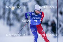 04.12.2022, Lillehammer, Norway (NOR): Matteo Baud (FRA) - FIS world cup nordic combined men, individual gundersen HS140/10km, Lillehammer (NOR). www.nordicfocus.com. © Thibaut/NordicFocus. Every downloaded picture is fee-liable.