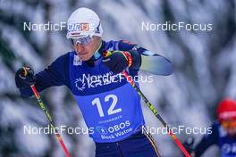 04.12.2022, Lillehammer, Norway (NOR): Manuel Faisst (GER) - FIS world cup nordic combined men, individual gundersen HS140/10km, Lillehammer (NOR). www.nordicfocus.com. © Thibaut/NordicFocus. Every downloaded picture is fee-liable.