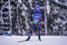 04.12.2022, Lillehammer, Norway (NOR): Samuel Costa (ITA) - FIS world cup nordic combined men, individual gundersen HS140/10km, Lillehammer (NOR). www.nordicfocus.com. © Thibaut/NordicFocus. Every downloaded picture is fee-liable.