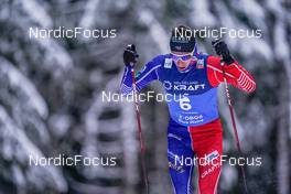 04.12.2022, Lillehammer, Norway (NOR): Laurent Muhlethaler (FRA) - FIS world cup nordic combined men, individual gundersen HS140/10km, Lillehammer (NOR). www.nordicfocus.com. © Thibaut/NordicFocus. Every downloaded picture is fee-liable.