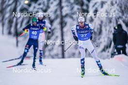 04.12.2022, Lillehammer, Norway (NOR): Espen Bjoernstad (NOR) - FIS world cup nordic combined men, individual gundersen HS140/10km, Lillehammer (NOR). www.nordicfocus.com. © Thibaut/NordicFocus. Every downloaded picture is fee-liable.