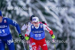04.12.2022, Lillehammer, Norway (NOR): Andrzej Szczechowicz (POL) - FIS world cup nordic combined men, individual gundersen HS140/10km, Lillehammer (NOR). www.nordicfocus.com. © Thibaut/NordicFocus. Every downloaded picture is fee-liable.