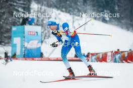 16.12.2022, Ramsau, Austria (AUT): Gasper Brecl (SLO) - FIS world cup nordic combined men, individual gundersen HS97/10km, Ramsau (AUT). www.nordicfocus.com. © Volk/NordicFocus. Every downloaded picture is fee-liable.