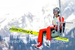 16.12.2022, Ramsau, Austria (AUT): Lukas Danek (CZE) - FIS world cup nordic combined men, individual gundersen HS97/10km, Ramsau (AUT). www.nordicfocus.com. © Volk/NordicFocus. Every downloaded picture is fee-liable.