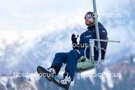 16.12.2022, Ramsau, Austria (AUT): Finnish headcoach Antti Kuisma (FIN) - FIS world cup nordic combined men, individual gundersen HS97/10km, Ramsau (AUT). www.nordicfocus.com. © Volk/NordicFocus. Every downloaded picture is fee-liable.