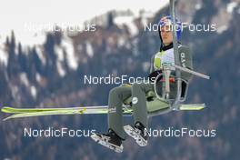 16.12.2022, Ramsau, Austria (AUT): Kristjan Ilves (EST) - FIS world cup nordic combined men, individual gundersen HS97/10km, Ramsau (AUT). www.nordicfocus.com. © Volk/NordicFocus. Every downloaded picture is fee-liable.