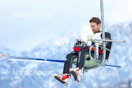 16.12.2022, Ramsau, Austria (AUT): Alessandro Pittin (ITA) - FIS world cup nordic combined men, individual gundersen HS97/10km, Ramsau (AUT). www.nordicfocus.com. © Volk/NordicFocus. Every downloaded picture is fee-liable.