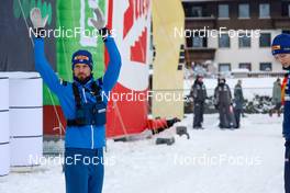 17.12.2022, Ramsau, Austria (AUT): Finnish Physio Jari Hiekkavirta (FIN) - FIS world cup nordic combined men, individual gundersen HS97/10km, Ramsau (AUT). www.nordicfocus.com. © Volk/NordicFocus. Every downloaded picture is fee-liable.