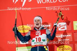 17.12.2022, Ramsau, Austria (AUT): Johannes Lamparter (AUT), (l-r) - FIS world cup nordic combined men, individual gundersen HS97/10km, Ramsau (AUT). www.nordicfocus.com. © Volk/NordicFocus. Every downloaded picture is fee-liable.