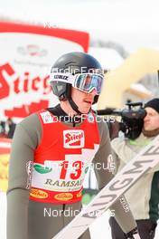17.12.2022, Ramsau, Austria (AUT): Jared Shumate (USA) - FIS world cup nordic combined men, individual gundersen HS97/10km, Ramsau (AUT). www.nordicfocus.com. © Volk/NordicFocus. Every downloaded picture is fee-liable.