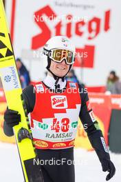 17.12.2022, Ramsau, Austria (AUT): Matteo Baud (FRA) - FIS world cup nordic combined men, individual gundersen HS97/10km, Ramsau (AUT). www.nordicfocus.com. © Volk/NordicFocus. Every downloaded picture is fee-liable.