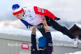 17.12.2022, Ramsau, Austria (AUT): Marco Heinis (FRA) - FIS world cup nordic combined men, individual gundersen HS97/10km, Ramsau (AUT). www.nordicfocus.com. © Volk/NordicFocus. Every downloaded picture is fee-liable.