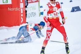 17.12.2022, Ramsau, Austria (AUT): Grant Andrews (USA) - FIS world cup nordic combined men, individual gundersen HS97/10km, Ramsau (AUT). www.nordicfocus.com. © Volk/NordicFocus. Every downloaded picture is fee-liable.