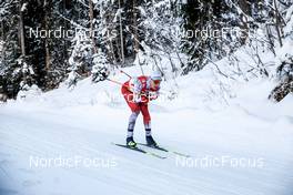 17.12.2022, Ramsau, Austria (AUT): Mario Seidl (AUT) - FIS world cup nordic combined men, individual gundersen HS97/10km, Ramsau (AUT). www.nordicfocus.com. © Volk/NordicFocus. Every downloaded picture is fee-liable.