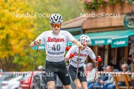 15.10.2022, Hinterzarten, Germany (GER): Augustin Efinger (GER) - German Championships Nordic Combined men and women, individual gundersen HS111/10km men, Hinterzarten (GER). www.nordicfocus.com. © Volk/NordicFocus. Every downloaded picture is fee-liable.