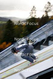 15.10.2022, Hinterzarten, Germany (GER): Mika Wunderlich (GER) - German Championships Nordic Combined men and women, individual gundersen HS111/10km men, Hinterzarten (GER). www.nordicfocus.com. © Volk/NordicFocus. Every downloaded picture is fee-liable.
