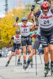 15.10.2022, Hinterzarten, Germany (GER): Johannes Rydzek (GER) - German Championships Nordic Combined men and women, individual gundersen HS111/10km men, Hinterzarten (GER). www.nordicfocus.com. © Volk/NordicFocus. Every downloaded picture is fee-liable.