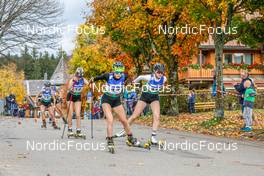 15.10.2022, Hinterzarten, Germany (GER): Thea Haeckel (GER) - German Championships Nordic Combined men and women, individual gundersen HS111/5km women, Hinterzarten (GER). www.nordicfocus.com. © Volk/NordicFocus. Every downloaded picture is fee-liable.