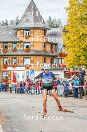 15.10.2022, Hinterzarten, Germany (GER): Cindy Haasch (GER) - German Championships Nordic Combined men and women, individual gundersen HS111/5km women, Hinterzarten (GER). www.nordicfocus.com. © Volk/NordicFocus. Every downloaded picture is fee-liable.