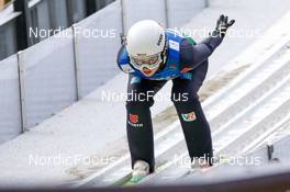 15.10.2022, Hinterzarten, Germany (GER): Sophia Maurus (GER) - German Championships Nordic Combined men and women, individual gundersen HS111/5km women, Hinterzarten (GER). www.nordicfocus.com. © Volk/NordicFocus. Every downloaded picture is fee-liable.