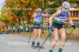 15.10.2022, Hinterzarten, Germany (GER): Amelie Steiner (GER) - German Championships Nordic Combined men and women, individual gundersen HS111/5km women, Hinterzarten (GER). www.nordicfocus.com. © Volk/NordicFocus. Every downloaded picture is fee-liable.