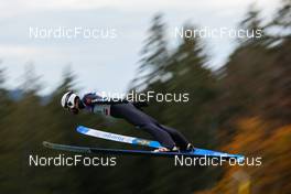 16.10.2022, Hinterzarten, Germany (GER): Nick Siegemund (GER) - German Championships Nordic Combined men and women, team HS111/15km men, Hinterzarten (GER). www.nordicfocus.com. © Volk/NordicFocus. Every downloaded picture is fee-liable.