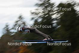 16.10.2022, Hinterzarten, Germany (GER): Martin Hahn (GER) - German Championships Nordic Combined men and women, team HS111/15km men, Hinterzarten (GER). www.nordicfocus.com. © Volk/NordicFocus. Every downloaded picture is fee-liable.