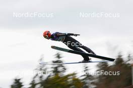 16.10.2022, Hinterzarten, Germany (GER): Nick Schoenfeld (GER) - German Championships Nordic Combined men and women, team HS111/15km men, Hinterzarten (GER). www.nordicfocus.com. © Volk/NordicFocus. Every downloaded picture is fee-liable.