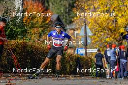 16.10.2022, Hinterzarten, Germany (GER): Kenny Schoenfelder (GER) - German Championships Nordic Combined men and women, team HS111/15km men, Hinterzarten (GER). www.nordicfocus.com. © Volk/NordicFocus. Every downloaded picture is fee-liable.