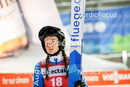 08.01.2022, Val di Fiemme, Italy (ITA): Cindy Haasch (GER) - FIS world cup nordic combined women, mass start 5km/HS106, Val di Fiemme (ITA). www.nordicfocus.com. © Volk/NordicFocus. Every downloaded picture is fee-liable.