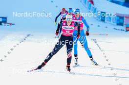 08.01.2022, Val di Fiemme, Italy (ITA): Annika Malacinski (USA) - FIS world cup nordic combined women, mass start 5km/HS106, Val di Fiemme (ITA). www.nordicfocus.com. © Volk/NordicFocus. Every downloaded picture is fee-liable.
