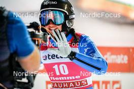 08.01.2022, Val di Fiemme, Italy (ITA): Veronica Gianmoena (ITA) - FIS world cup nordic combined women, mass start 5km/HS106, Val di Fiemme (ITA). www.nordicfocus.com. © Volk/NordicFocus. Every downloaded picture is fee-liable.
