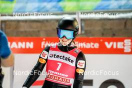 08.01.2022, Val di Fiemme, Italy (ITA): Kleinrath Sigrun (AUT) - FIS world cup nordic combined women, mass start 5km/HS106, Val di Fiemme (ITA). www.nordicfocus.com. © Volk/NordicFocus. Every downloaded picture is fee-liable.