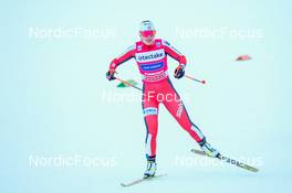 08.01.2022, Val di Fiemme, Italy (ITA): Ida Marie Hagen (NOR) - FIS world cup nordic combined women, mass start 5km/HS106, Val di Fiemme (ITA). www.nordicfocus.com. © Volk/NordicFocus. Every downloaded picture is fee-liable.