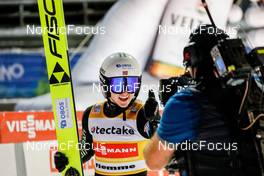 08.01.2022, Val di Fiemme, Italy (ITA): Gyda Westvold Hansen (NOR) - FIS world cup nordic combined women, mass start 5km/HS106, Val di Fiemme (ITA). www.nordicfocus.com. © Volk/NordicFocus. Every downloaded picture is fee-liable.