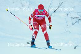 08.01.2022, Val di Fiemme, Italy (ITA): Stefaniya Nadymova (RUS) - FIS world cup nordic combined women, mass start 5km/HS106, Val di Fiemme (ITA). www.nordicfocus.com. © Volk/NordicFocus. Every downloaded picture is fee-liable.