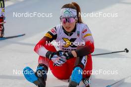 12.03.2022, Schonach, Germany (GER): Lisa Hirner (AUT) - FIS world cup nordic combined women, individual gundersen HS100/5km, Schonach (GER). www.nordicfocus.com. © Volk/NordicFocus. Every downloaded picture is fee-liable.