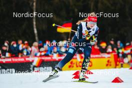 12.03.2022, Schonach, Germany (GER): Magdalena Burger (GER) - FIS world cup nordic combined women, individual gundersen HS100/5km, Schonach (GER). www.nordicfocus.com. © Volk/NordicFocus. Every downloaded picture is fee-liable.