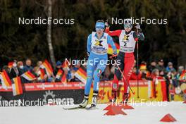 12.03.2022, Schonach, Germany (GER): Annika Sieff (ITA), Haruka Kasai (JPN), (l-r)  - FIS world cup nordic combined women, individual gundersen HS100/5km, Schonach (GER). www.nordicfocus.com. © Volk/NordicFocus. Every downloaded picture is fee-liable.