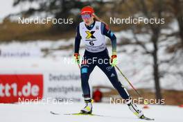 12.03.2022, Schonach, Germany (GER): Jenny Nowak (GER) - FIS world cup nordic combined women, individual gundersen HS100/5km, Schonach (GER). www.nordicfocus.com. © Volk/NordicFocus. Every downloaded picture is fee-liable.