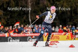 12.03.2022, Schonach, Germany (GER): Nathalie Armbruster (GER) - FIS world cup nordic combined women, individual gundersen HS100/5km, Schonach (GER). www.nordicfocus.com. © Volk/NordicFocus. Every downloaded picture is fee-liable.