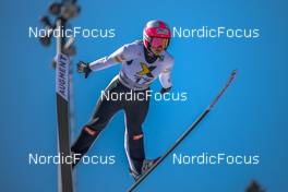 11.03.2022, Schonach, Germany (GER): Lisa Hirner (AUT) - FIS world cup nordic combined women, training, Schonach (GER). www.nordicfocus.com. © Volk/NordicFocus. Every downloaded picture is fee-liable.