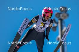 11.03.2022, Schonach, Germany (GER): Annalena Slamik (AUT) - FIS world cup nordic combined women, training, Schonach (GER). www.nordicfocus.com. © Volk/NordicFocus. Every downloaded picture is fee-liable.