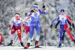 02.12.2022, Lillehammer, Norway (NOR): Ema Volavsek (SLO) - FIS world cup nordic combined women, individual gundersen HS100/5km, Lillehammer (NOR). www.nordicfocus.com. © Thibaut/NordicFocus. Every downloaded picture is fee-liable.