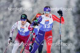 02.12.2022, Lillehammer, Norway (NOR): Lena Brocard (FRA) - FIS world cup nordic combined women, individual gundersen HS100/5km, Lillehammer (NOR). www.nordicfocus.com. © Thibaut/NordicFocus. Every downloaded picture is fee-liable.
