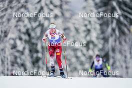 02.12.2022, Lillehammer, Norway (NOR): Annalena Slamik (AUT) - FIS world cup nordic combined women, individual gundersen HS100/5km, Lillehammer (NOR). www.nordicfocus.com. © Thibaut/NordicFocus. Every downloaded picture is fee-liable.