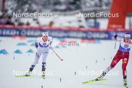 02.12.2022, Lillehammer, Norway (NOR): Ida Marie Hagen (NOR), Lisa Hirner (AUT), (l-r)  - FIS world cup nordic combined women, individual gundersen HS100/5km, Lillehammer (NOR). www.nordicfocus.com. © Thibaut/NordicFocus. Every downloaded picture is fee-liable.