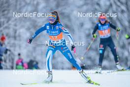 03.12.2022, Lillehammer, Norway (NOR): Minja Korhonen (FIN) - FIS world cup nordic combined women, individual gundersen HS100/5km, Lillehammer (NOR). www.nordicfocus.com. © Modica/NordicFocus. Every downloaded picture is fee-liable.