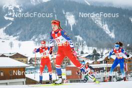 16.12.2022, Ramsau, Austria (AUT): Jolana Hradilova (CZE), Tereza Koldovska (CZE), Silva Verbic (SLO), (l-r)  - FIS world cup nordic combined women, individual gundersen HS97/5km, Ramsau (AUT). www.nordicfocus.com. © Volk/NordicFocus. Every downloaded picture is fee-liable.